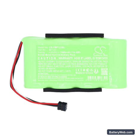 Fluke Scopemeter 120 (Firmware 2.01 version or above) Replacement Battery, 4.8V, 3000mAh, Ni-MH 3