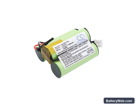 Fluke 1521 Thermometer Replacement Battery, 3.6V, 2500mAh, Ni-MH 1