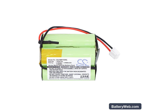 Fluke 1521 Thermometer Replacement Battery, 3.6V, 2500mAh, Ni-MH 5