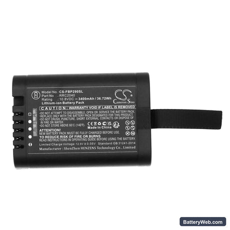 Noyes OFL 280 OTDR Replacement Battery, 10.8V, 3400mAh, Li-ion 5