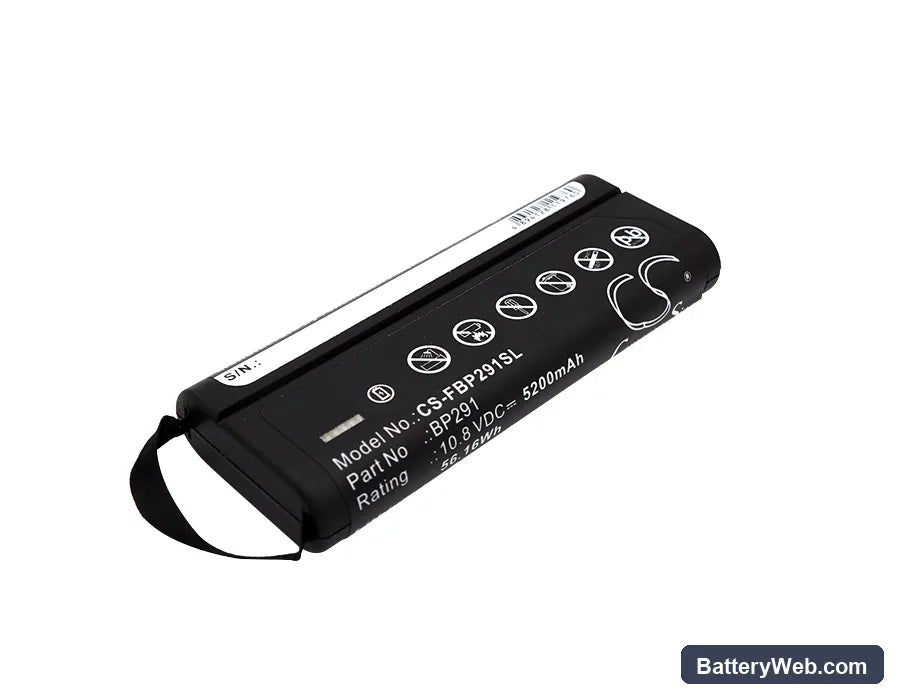 Fluke 190 II Replacement Battery, 10.8V, 5200mAh, Li-ion 4