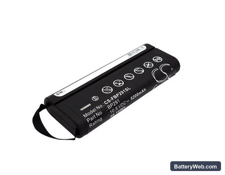 Fluke 190 II Replacement Battery, 10.8V, 5200mAh, Li-ion 4