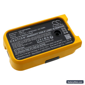 Fluke 6XG45 Replacement Battery, 3.7V, 6700mAh, Li-ion 1