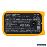 Fluke 6XG45 Replacement Battery, 3.7V, 6700mAh, Li-ion 5