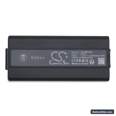 Fluke BT510 Replacement Battery, 7.2V, 3250mAh, Li-ion 5
