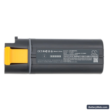 Fluke TiX520 Replacement Battery, 7.4V, 3200mAh, Li-ion 5
