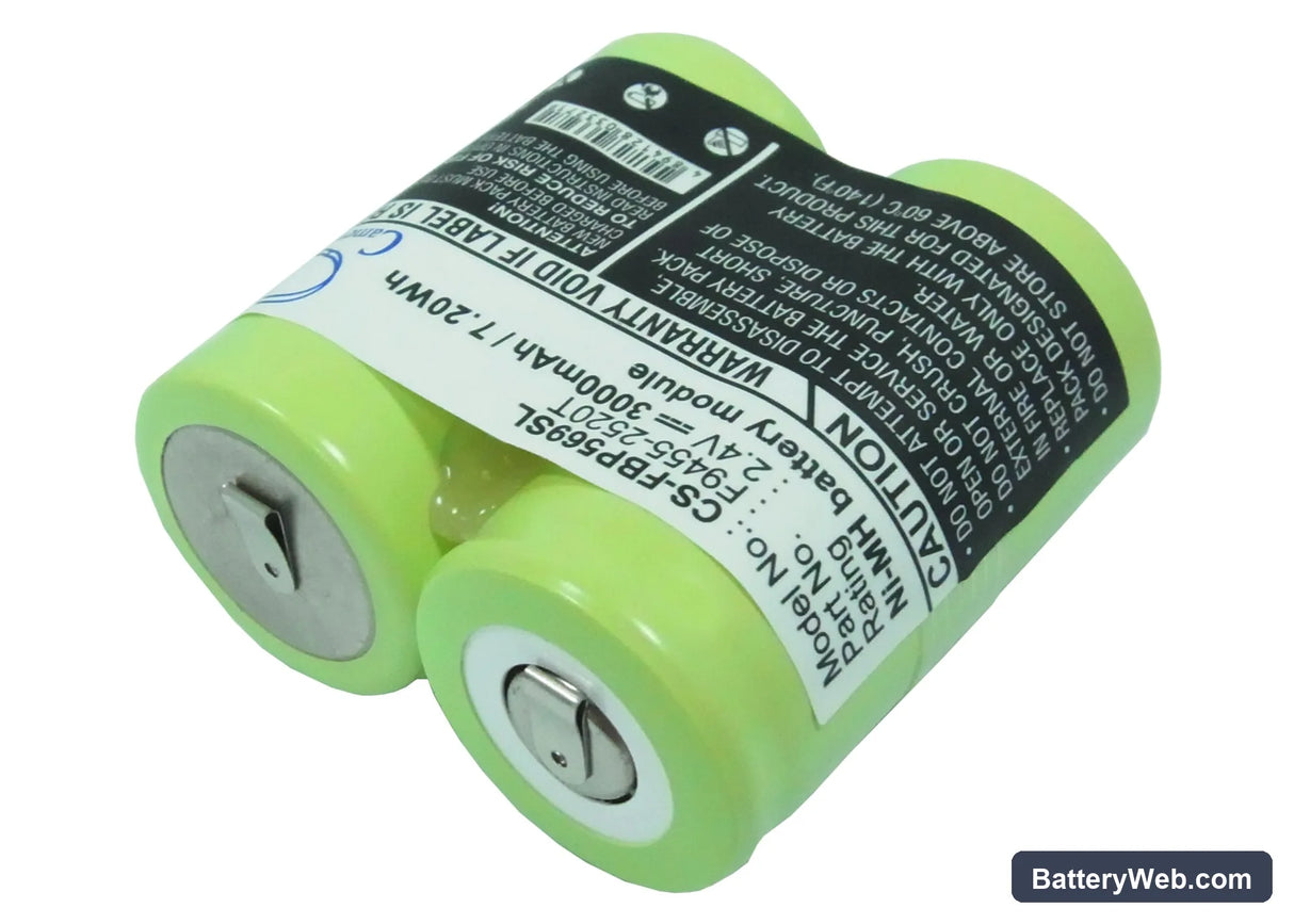 Fluke 474569 Replacement Battery, 2.4V, 3000mAh, Ni-MH 2