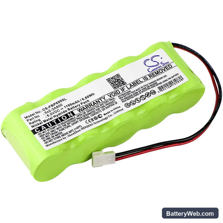 Fluke Memobox Replacement Battery, 6V, 1100mAh, Ni-MH 1
