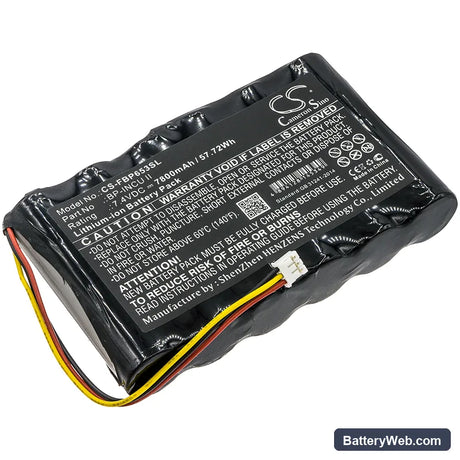 Fluke Biomedical INCU II Incubator Replacement Battery, 7.4V, 7800mAh, Li-ion 1