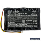 Fluke Biomedical INCU II Incubator Replacement Battery, 7.4V, 10200mAh, Li-ion 3
