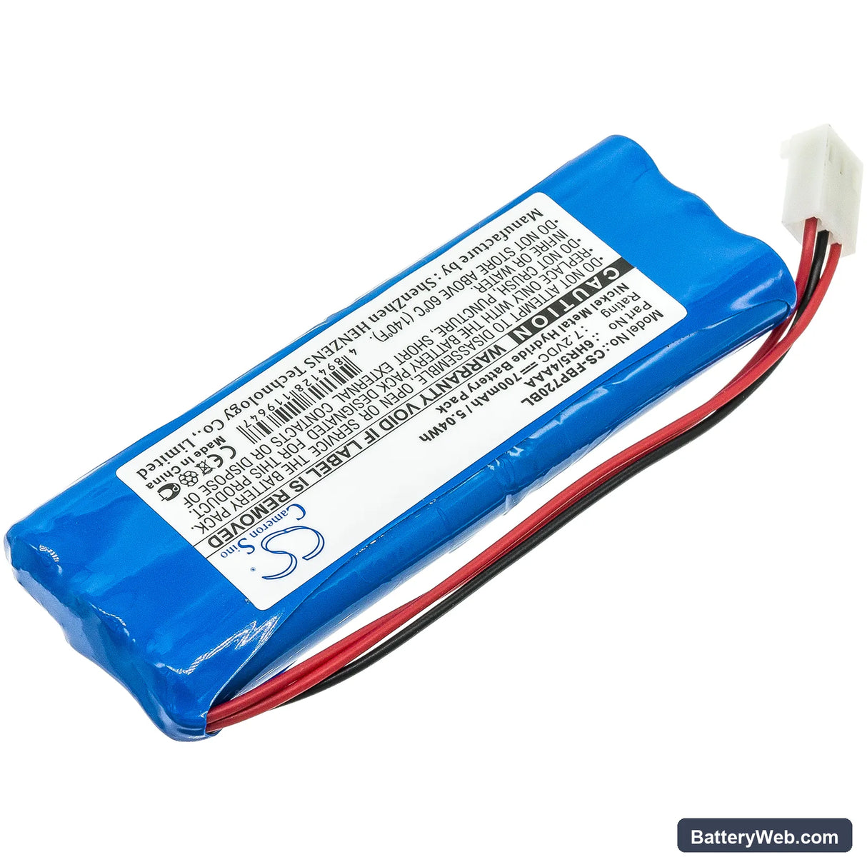 Falard BP7.2 Replacement Battery, 7.2V, 700mAh, Ni-MH 2
