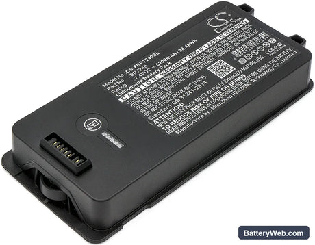 Fluke 754 Replacement Battery, 7.4V, 5200mAh, Li-ion 1