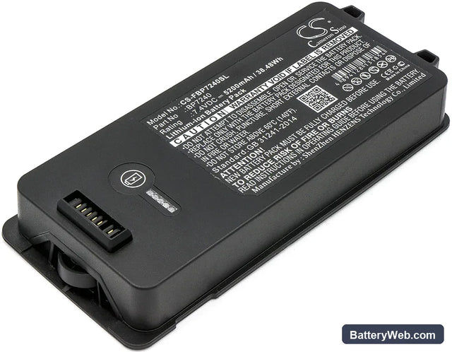 Fluke 754 Replacement Battery, 7.4V, 5200mAh, Li-ion 1