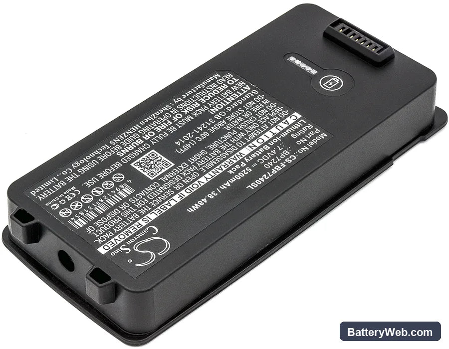 Fluke 754 Replacement Battery, 7.4V, 5200mAh, Li-ion 2