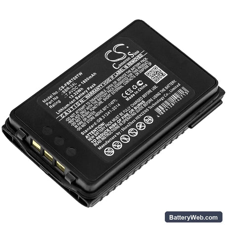 Yaesu FT-70D Replacement Battery, 7.4V, 1800mAh, Li-ion 1