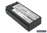 Sony Cyber-shot DSC-P12 Replacement Battery, 3.7V, 650mAh, Li-ion 2