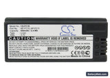 Sony Cyber-shot DSC-P12 Replacement Battery, 3.7V, 650mAh, Li-ion 5