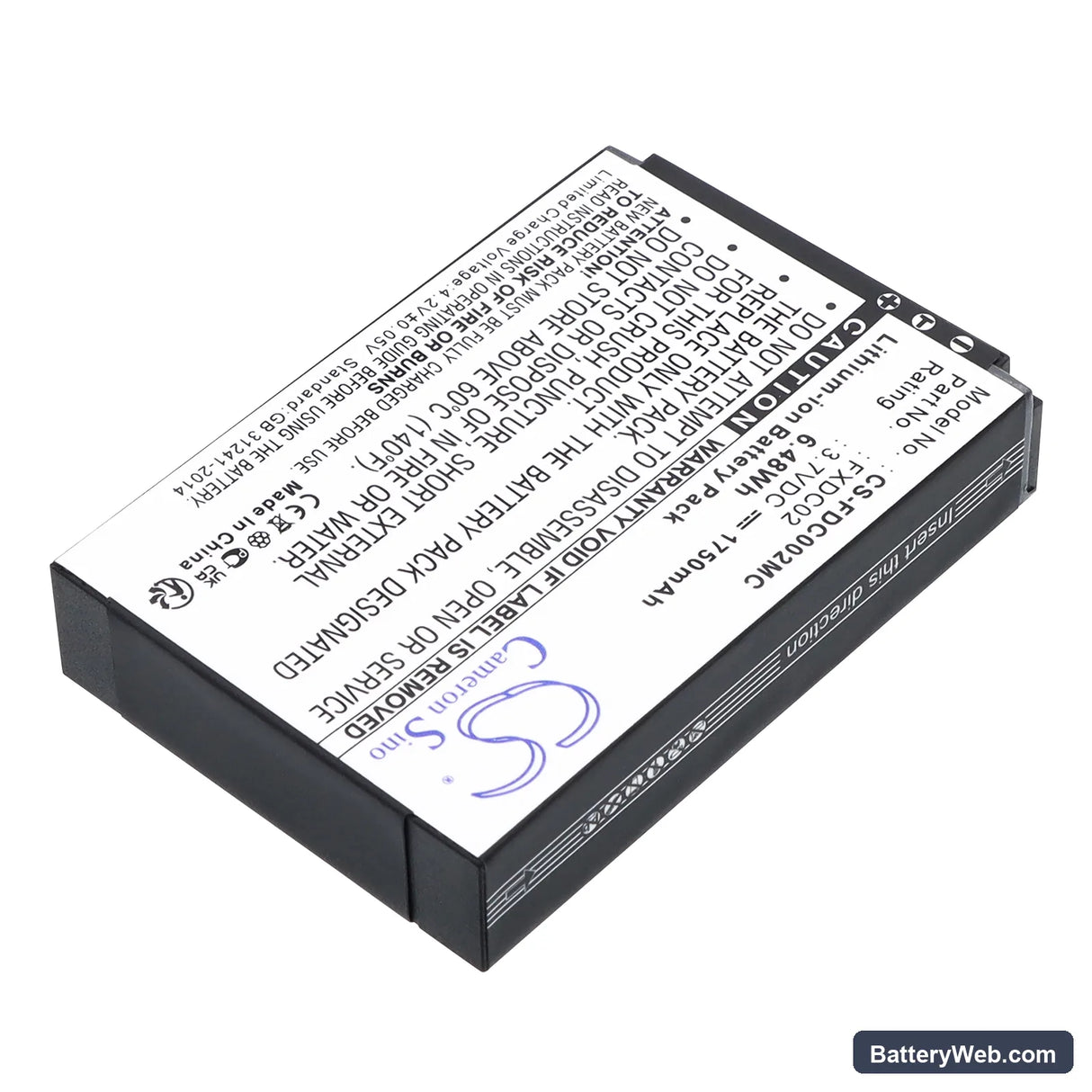 Drift HD Ghost Replacement Battery, 3.7V, 1750mAh, Li-ion 2
