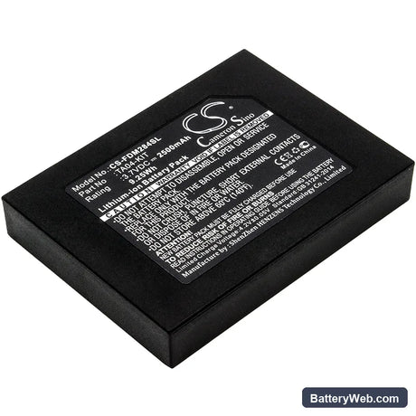 Flir DM284 Replacement Battery, 3.7V, 2500mAh, Li-ion 1