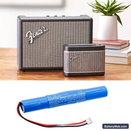 Fender Newport Replacement Battery, 7.4V, 2600mAh, Li-ion 6