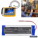 Fluke DS701 Diagnostic Videoscope Replacement Battery, 3.7V, 7000mAh, Li-Polymer 6