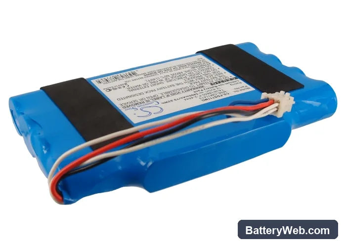 Fukuda Denshi DS7100 Replacement Battery, 14.8V, 5400mAh, Li-ion 2