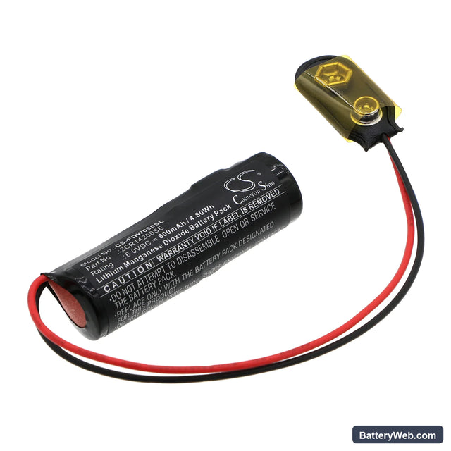 Bosch 913572 CPU MODUL KARTE Replacement Battery, 6V, 800mAh, Li-MnO2 1