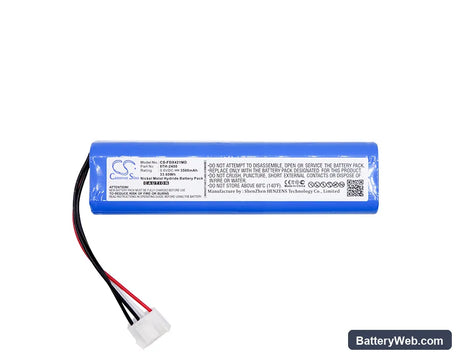 Fukuda FX-4100 Replacement Battery, 9.6V, 3500mAh, Ni-MH 3