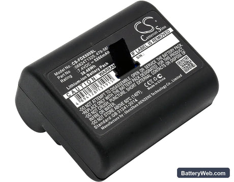 Fluke DSX-600 CableAnalyzer Replacement Battery, 7.4V, 5200mAh, Li-ion 1