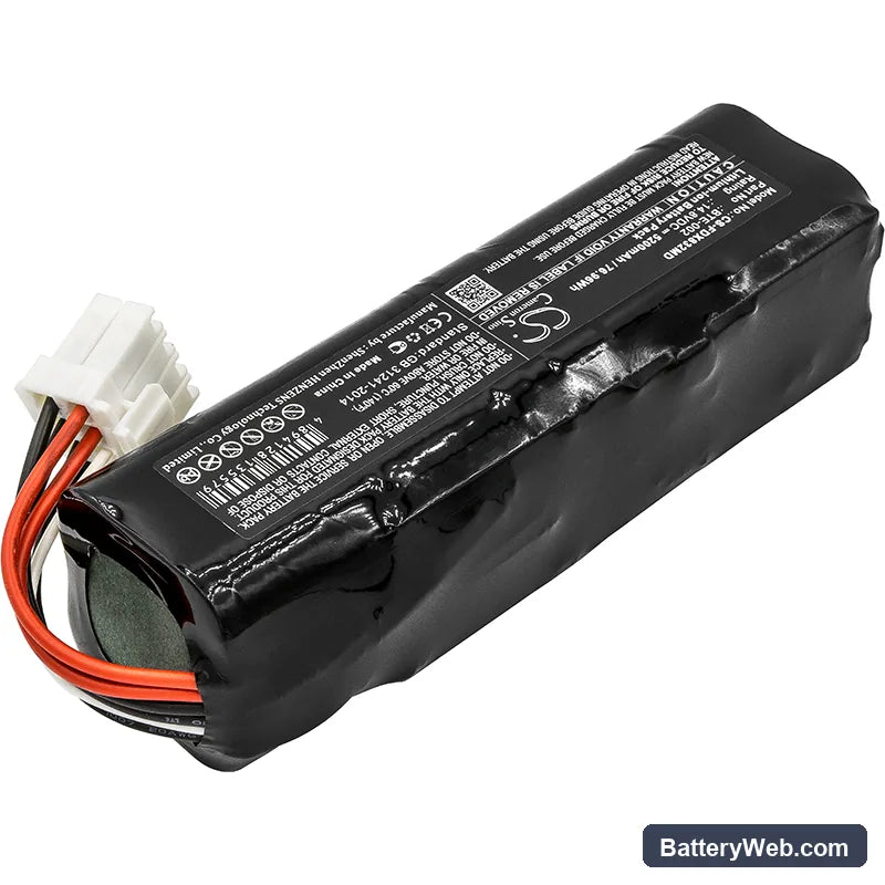 Fukuda Denshi FX-8322 ECG Replacement Battery, 14.8V, 5200mAh, Li-ion 2