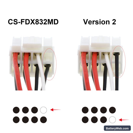 Fukuda Denshi FX-8322 ECG Replacement Battery, 14.8V, 5200mAh, Li-ion 5