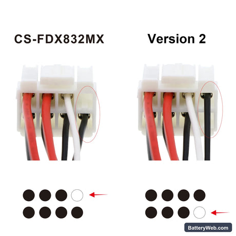 Fukuda Denshi FX-8322 ECG Replacement Battery, 14.8V, 6800mAh, Li-ion 5