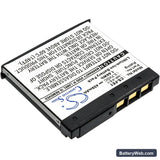 Sony Cyber-shot DSC-T7 Replacement Battery, 3.7V, 450mAh, Li-ion 2