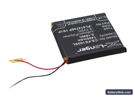 Fiio E10 Replacement Battery, 3.7V, 1400mAh, Li-Polymer 3