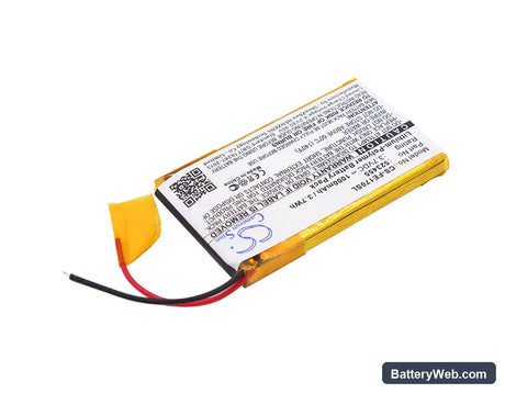 Fiio E7 Replacement Battery, 3.7V, 1000mAh, Li-Polymer 2