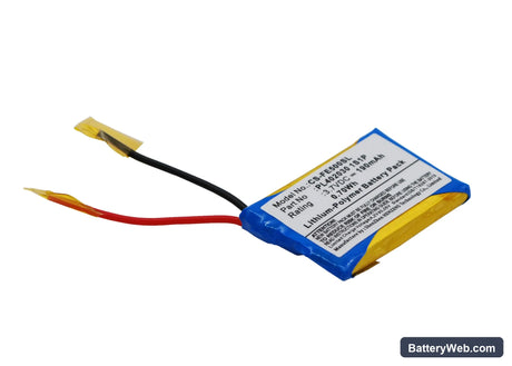 Fiio E5 Replacement Battery, 3.7V, 190mAh, Li-Polymer 2
