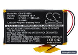 Fiio EO7K Replacement Battery, 3.7V, 1300mAh, Li-Polymer 1