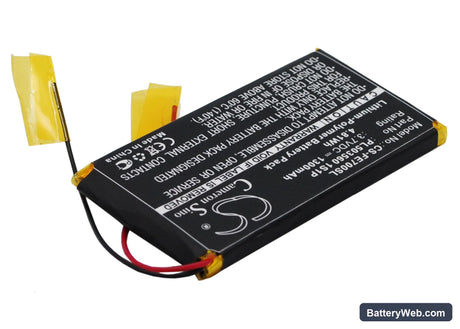 Fiio EO7K Replacement Battery, 3.7V, 1300mAh, Li-Polymer 2