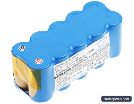 Falard LEM 460 Transport Trolleys Self-Propelled Radio Controlled Geismar Replacement Battery, 12V, 3000mAh, Ni-MH 3