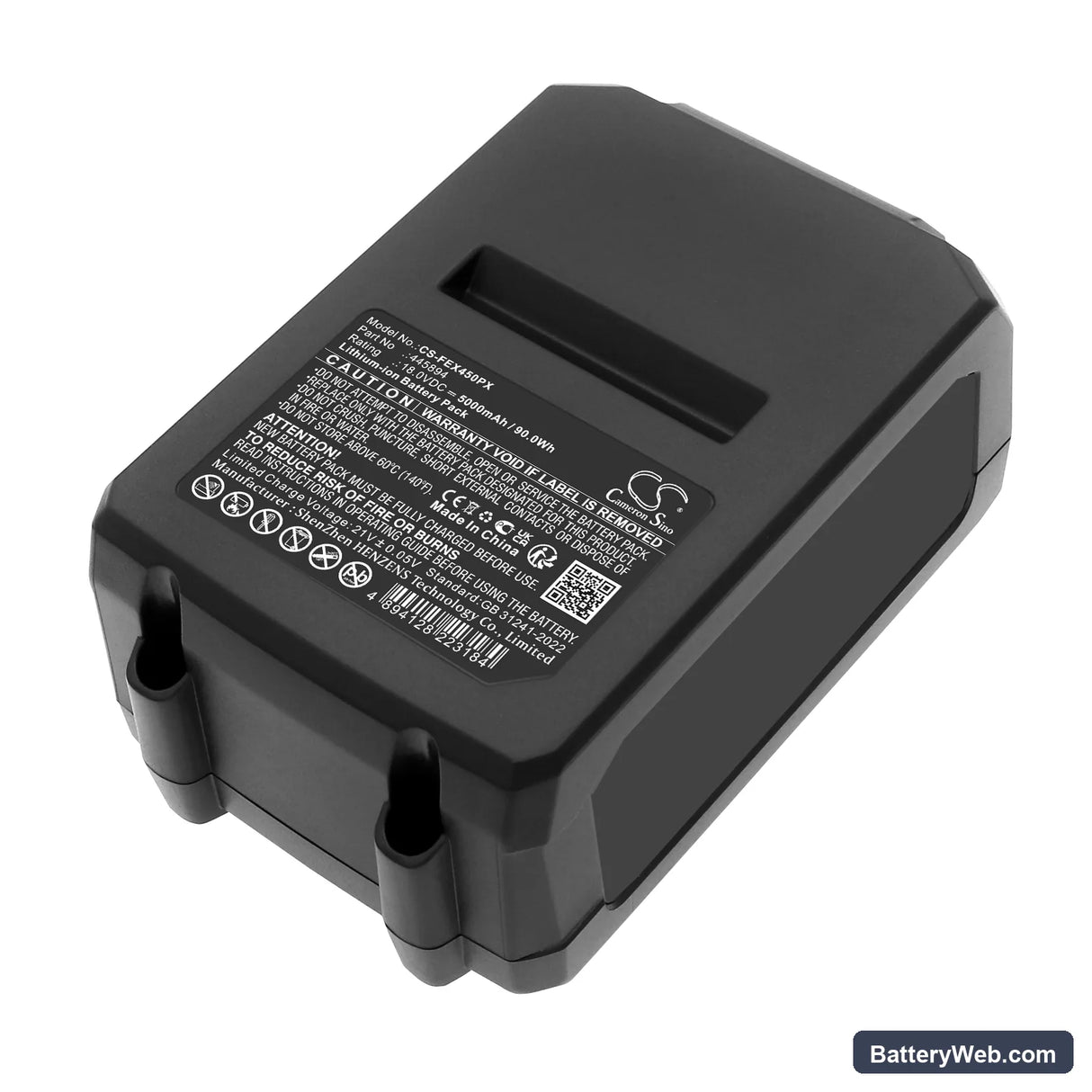 FLEX 517674 CS 45 18.0-EC C Compact cordless circular saw Replacement Battery, 18V, 5000mAh, Li-ion 3