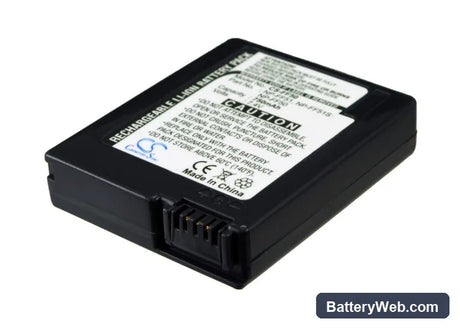 Sony DCR-IP220E Replacement Battery, 7.4V, 750mAh, Li-ion 1