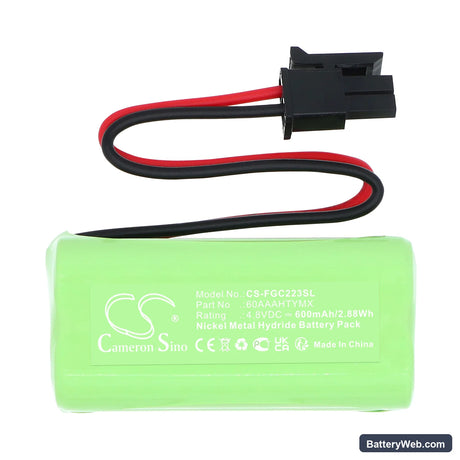 Fagerhult C94-C228 Replacement Battery, 4.8V, 600mAh, Ni-MH 3