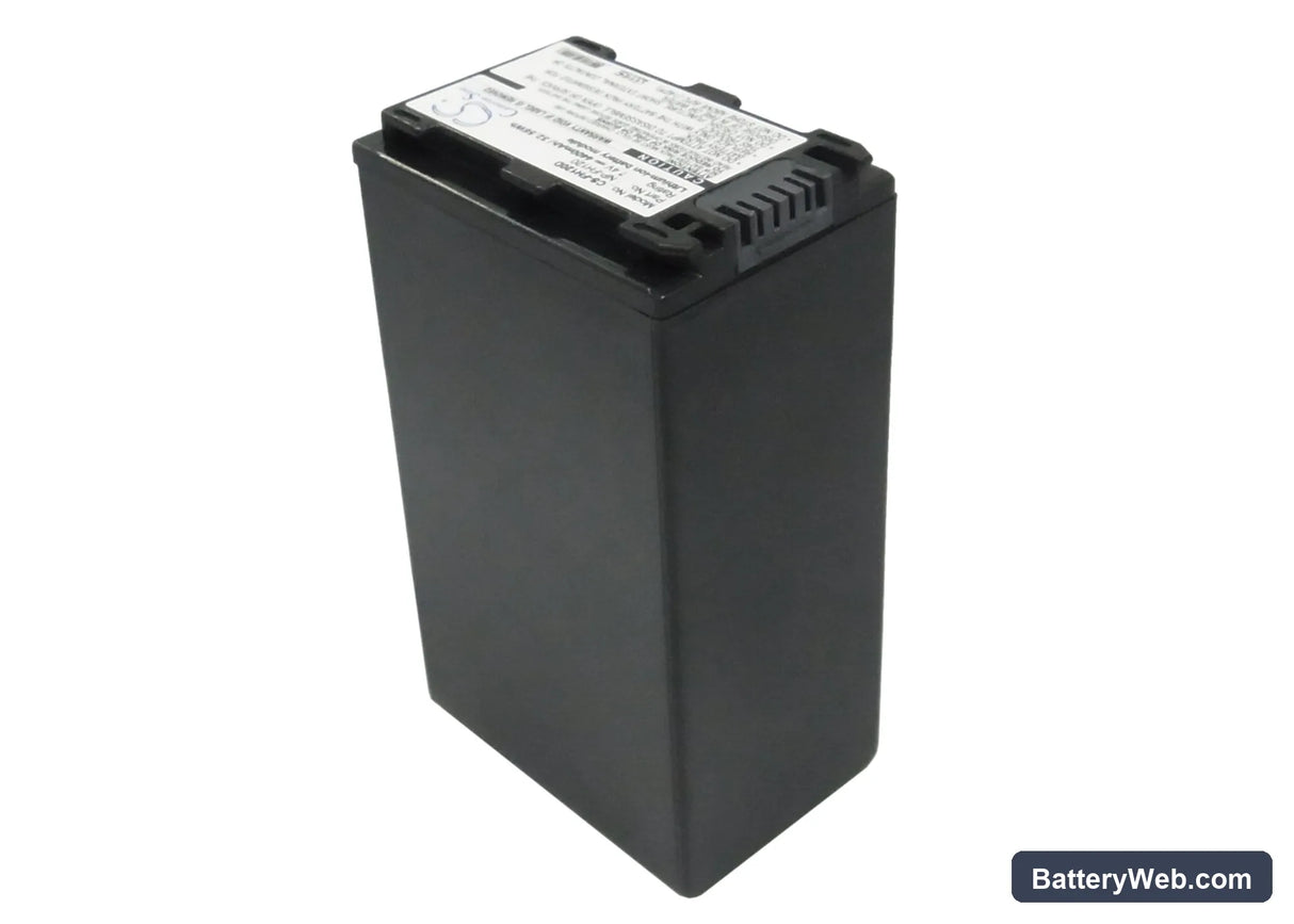 Sony DCR-DVD908E Replacement Battery, 7.4V, 4400mAh, Li-ion 2