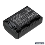Sony DCR-DVD908E Replacement Battery, 7.4V, 650mAh, Li-ion 1