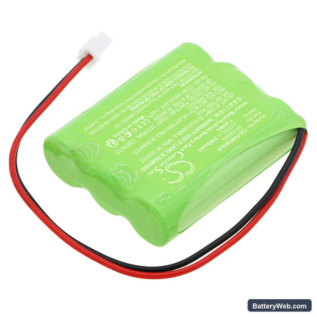 Fischer AP-0360-0100-AA-NC-01 Replacement Battery, 3.6V, 2000mAh, Ni-MH 2