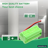 Fischer AW-0480-0080AAA-NM01 Replacement Battery, 4.8V, 800mAh, Ni-MH 6