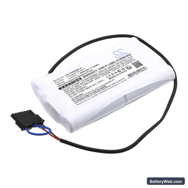 Fulham Hotspot 2 Replacement Battery, 9.6V, 800mAh, Ni-CD 1