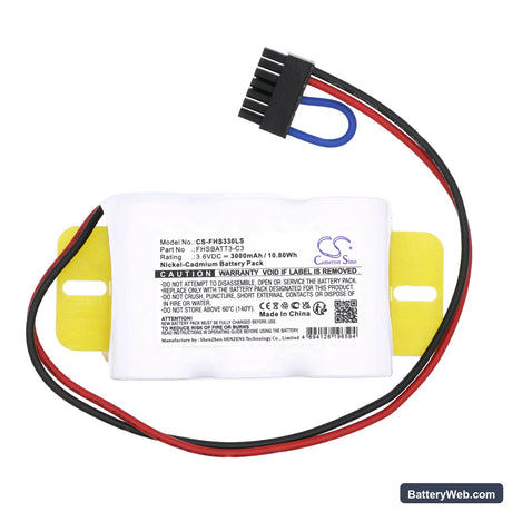 Fullham FHSBATT3-C3 Replacement Battery, 3.6V, 3000mAh, Ni-CD 3