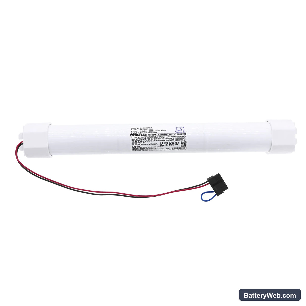 Fullham FHSBATT3-F7L Replacement Battery, 3.6V, 8000mAh, Ni-CD 3
