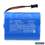 Fullham FHSAC1-UNV-40L Replacement Battery, 6.4V, 3000mAh, LiFePO4 3